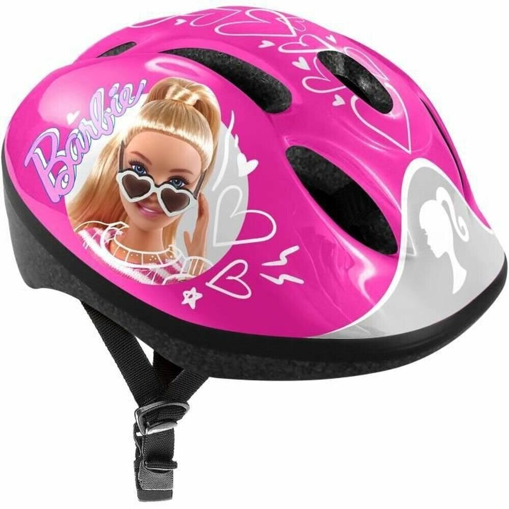 Barbie-kypäräleima, 53-56 cm, pinkki hinta ja tiedot | Kypärät | hobbyhall.fi