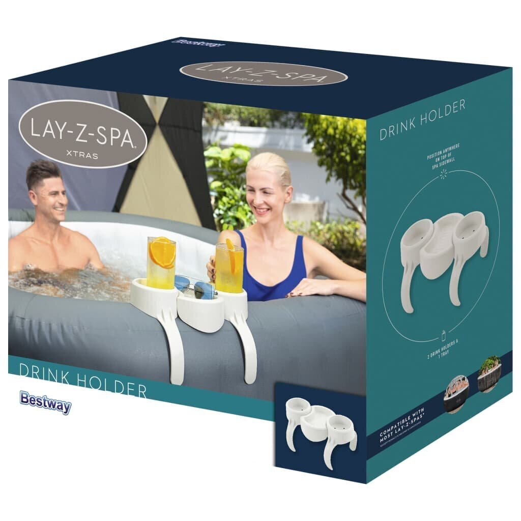 Juomapidike Bestway Lay-Z-Spa hinta ja tiedot | Uima-allastarvikkeet | hobbyhall.fi