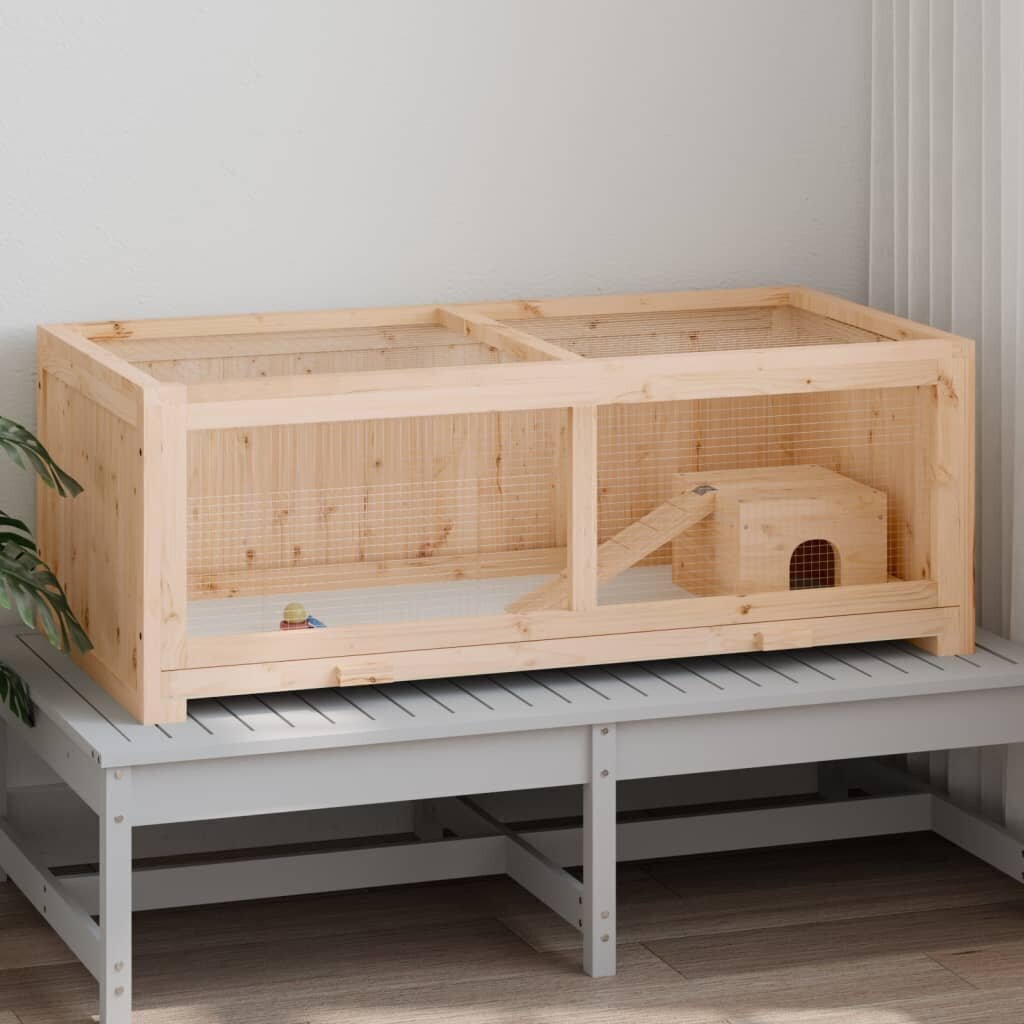 Hamsterin häkki vidaXL, 104x52x38cm hinta ja tiedot | Kuljetushäkit ja kuljetuslaatikot | hobbyhall.fi