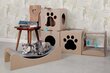 Riippumatto kissalle Carton+ Pets Mia, harmaa hinta ja tiedot | Pedit ja pesät | hobbyhall.fi