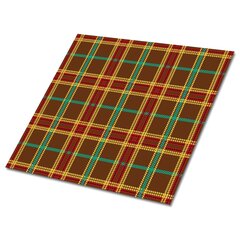 Itsekiinnittyvät Decormat koristelaatat 30x30cm, 9 kpl, klassinen säleikkö hinta ja tiedot | Lattialaatat | hobbyhall.fi