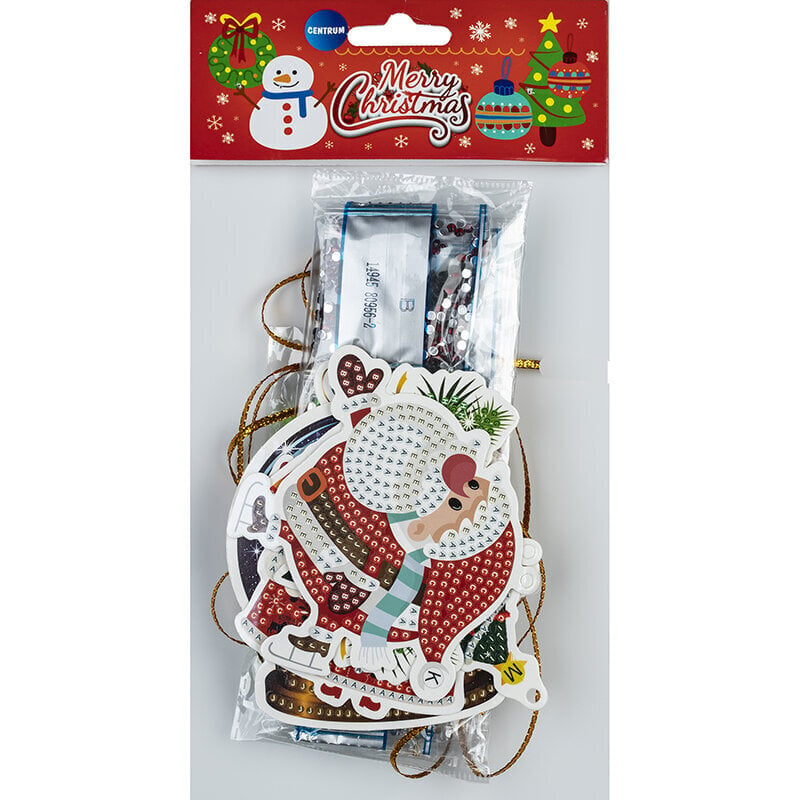 Käsityöpakkaus - Diamond Mosaic "Merry Christmas" 50x20mm hinta ja tiedot | Timanttimaalaukset | hobbyhall.fi