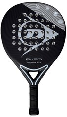 Padel-tennismaila Dunlop RAPID POWER 4.0 365g Hybrid Pro-EVA aloittelija musta/ruskea hinta ja tiedot | Padel | hobbyhall.fi