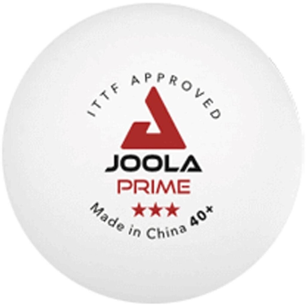 joola prime pöytätennispallot 6kpl, valkoinen hinta ja tiedot | Pingispallot | hobbyhall.fi