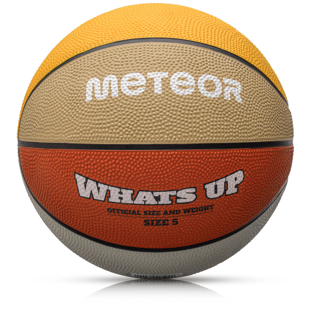 Meteor koripallo What's up 5 oranssi/beige hinta ja tiedot | Koripallot | hobbyhall.fi