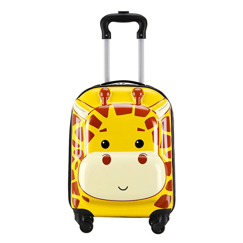 Lasten matkalaukku pyörillä Giraffe hinta ja tiedot | Matkalaukut ja matkakassit | hobbyhall.fi