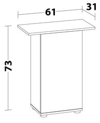 Akvaariokaappi Primo 60/70 SBX valkoinen hinta ja tiedot | Akvaariotarvikkeet | hobbyhall.fi