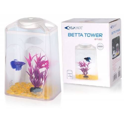 Koristeakvaario Betta Tower BT 20 hinta ja tiedot | Sisustustuotteet | hobbyhall.fi