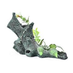 Akvaarion koristelu PO-002 24x12x18cm hinta ja tiedot | Akvaariokasvit ja akvaariokoristeet | hobbyhall.fi