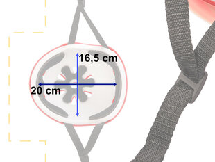 Suojakypärä, punainen hinta ja tiedot | Kypärät | hobbyhall.fi