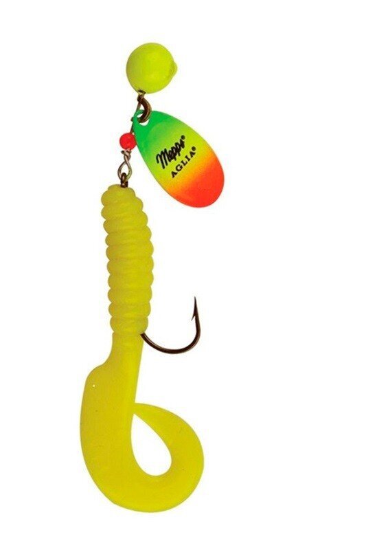 Spinner MEPPS AGLIA SPINFLEX 20g chartreuse/tiikeri/keltainen hinta ja tiedot | Kelat | hobbyhall.fi