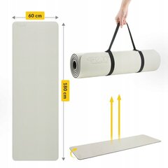 Kuntoilumatto 180 cm x 60 x 1 cm hinta ja tiedot | Joogamatot | hobbyhall.fi