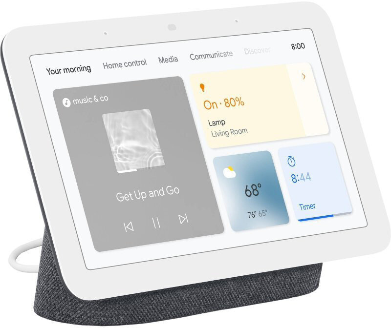 Google Nest Hub (Gen 2) Virtuaaliavustaja hinta ja tiedot | Turvajärjestelmien ohjaimet | hobbyhall.fi