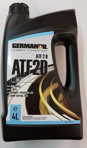 Vaihteistoneste Germanoil ATF Dexron IID, 4L hinta ja tiedot | Voiteluöljyt ja -nesteet | hobbyhall.fi