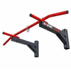 Vetotanko K-sport, 110x59 cm, musta hinta ja tiedot | Leuanvetotangot | hobbyhall.fi