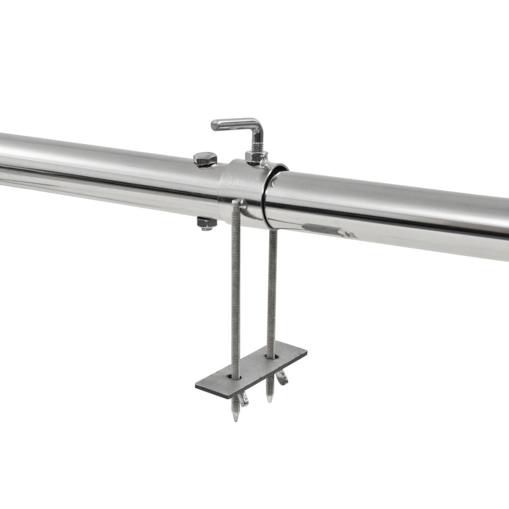 vidaXL automaattinen grilli moottorilla, 150x46,5x82,5cm, teräs hinta ja tiedot | Grillit | hobbyhall.fi