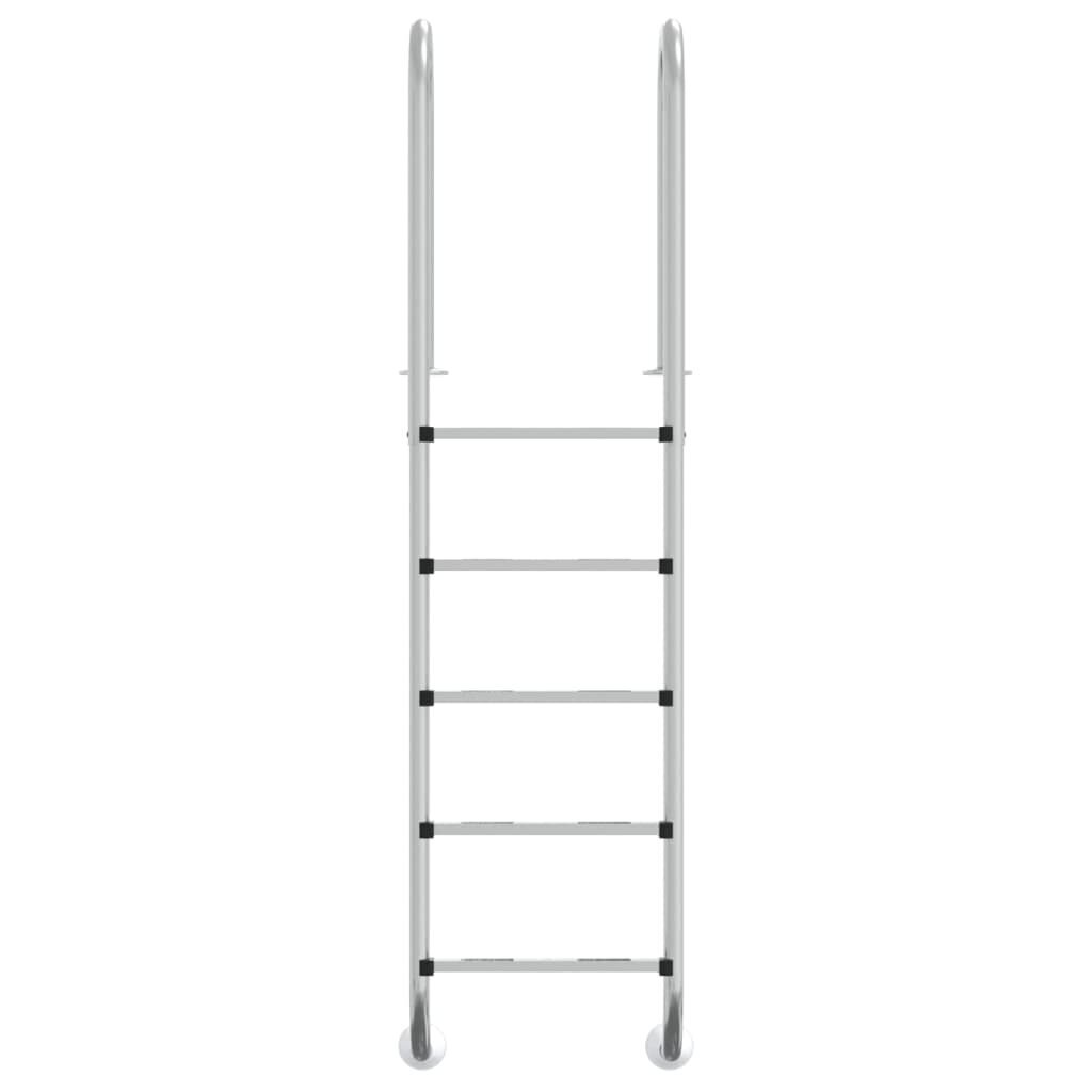 vidaXL Uima-allastikkaat 54x38x211 cm 304 ruostumaton teräs hinta ja tiedot | Uima-allastarvikkeet | hobbyhall.fi