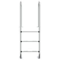 vidaXL Uima-allastikkaat 54x38x158 cm 304 ruostumaton teräs hinta ja tiedot | Uima-allastarvikkeet | hobbyhall.fi