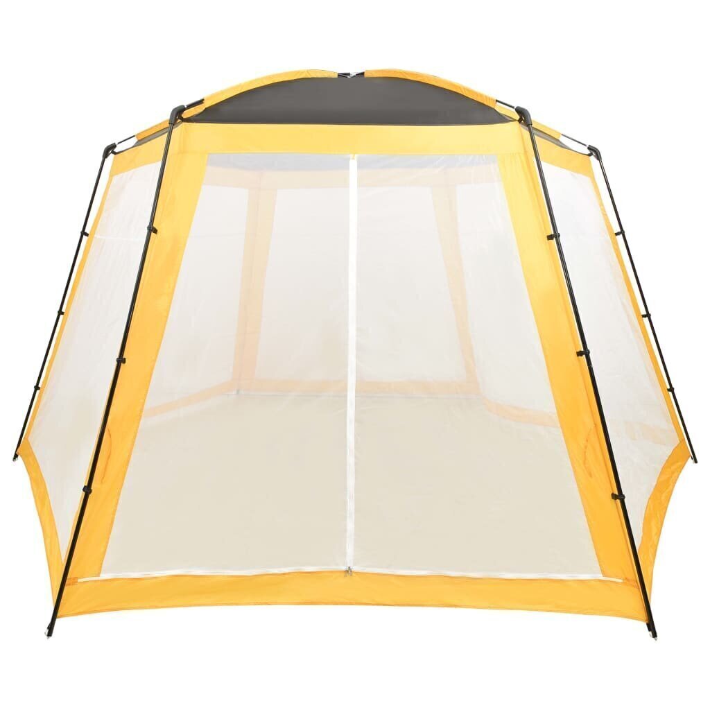 vidaXL Uima-altaan teltta kangas 500x433x250 cm kangas keltainen hinta ja tiedot | Uima-allastarvikkeet | hobbyhall.fi