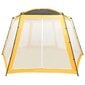 vidaXL Uima-altaan teltta kangas 500x433x250 cm kangas keltainen hinta ja tiedot | Uima-allastarvikkeet | hobbyhall.fi