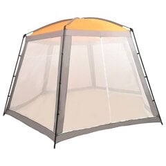 vidaXL Uima-altaan teltta kangas 500x433x250 cm harmaa hinta ja tiedot | Uima-allastarvikkeet | hobbyhall.fi