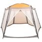 vidaXL Uima-altaan teltta kangas 500x433x250 cm harmaa hinta ja tiedot | Uima-allastarvikkeet | hobbyhall.fi