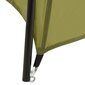 vidaXL Uima-altaan teltta kangas 500x433x250 cm vihreä hinta ja tiedot | Uima-allastarvikkeet | hobbyhall.fi