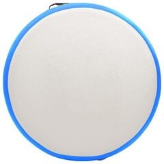 vidaXL Täytettävä voimistelumatto pumpulla 100x100x10 cm PVC sininen hinta ja tiedot | vidaXL Kuntoiluvälineet | hobbyhall.fi