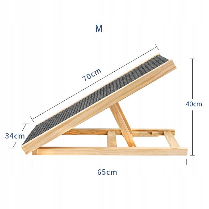 Koiran ramppi, M hinta ja tiedot | Pedit ja pesät | hobbyhall.fi