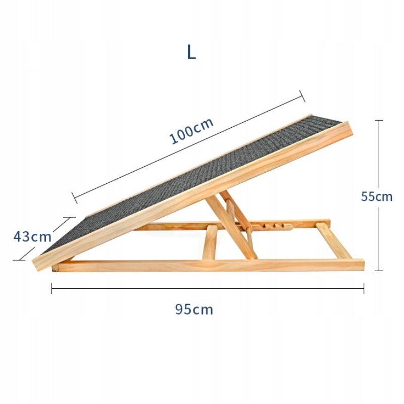 Koiran ramppi hinta ja tiedot | Pedit ja pesät | hobbyhall.fi