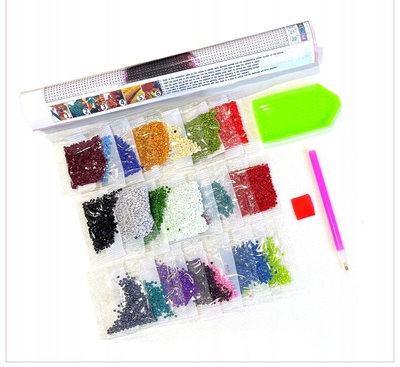 5D DIAMOND EMBROIDERY Set Mosaiikki kuva 50 * 100cm hinta ja tiedot | Timanttimaalaukset | hobbyhall.fi