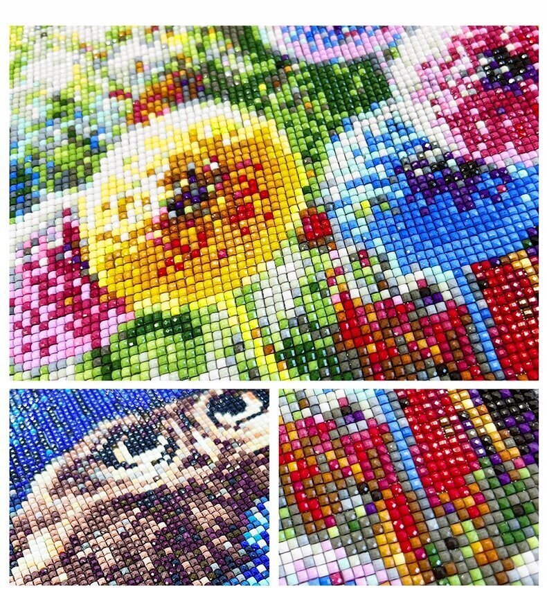 5D DIAMOND EMBROIDERY Set Mosaiikki kuva 50 * 100cm hinta ja tiedot | Timanttimaalaukset | hobbyhall.fi