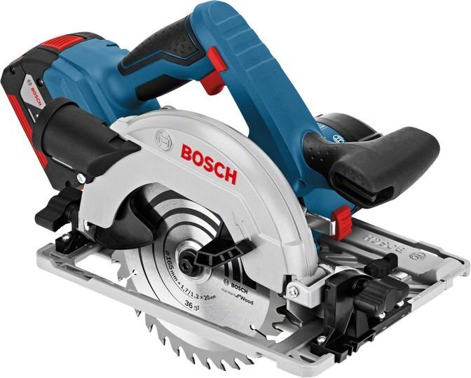 Bosch Professional käsipyörösaha GKS 18 V-57G Solo LB hinta ja tiedot | Sahat ja sirkkelit | hobbyhall.fi