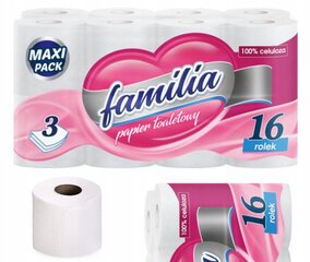 WC-paperi hieno 3-kertainen 16 rullaa hinta ja tiedot | WC-paperit ja talouspaperit | hobbyhall.fi