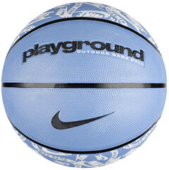 Nike Koripallo Everyday Playground 8P White Blue N1004371 431 N1004371 431/7 hinta ja tiedot | Koripallot | hobbyhall.fi