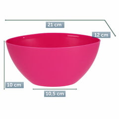 Kukkaruukun kansi Kiiltävä Fuksia Kukkaruukku 21 cm hinta ja tiedot | Kukkaruukut | hobbyhall.fi