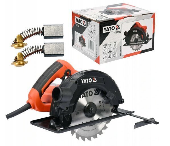 Pyörösaha YATO 1500W 185mm YT-82152 hinta ja tiedot | Sahat ja sirkkelit | hobbyhall.fi