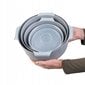 Keittiökulhot 7El + Colander 3L muovi vaaleanharmaa hinta ja tiedot | Astiat | hobbyhall.fi