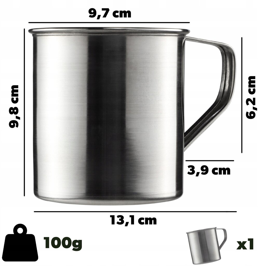 Steel Tourist Teemuki 500ml hinta ja tiedot | Retkiastiat | hobbyhall.fi