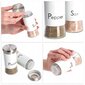 Salt Shaker Salt Seasoner White Container 150ml hinta ja tiedot | Maustemyllyt ja maustepurkit | hobbyhall.fi