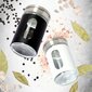 Salt Shaker Salt Seasoner White Container 90ml hinta ja tiedot | Maustemyllyt ja maustepurkit | hobbyhall.fi