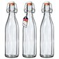 Lasipullo korkilla oliivimehua varten 750ml, 3 kpl hinta ja tiedot | Säilöntä | hobbyhall.fi