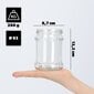 16x Lasipurkki 500ml Mason Jars Jar Hunajahillo Kurkkumehu hinta ja tiedot | Säilöntä | hobbyhall.fi