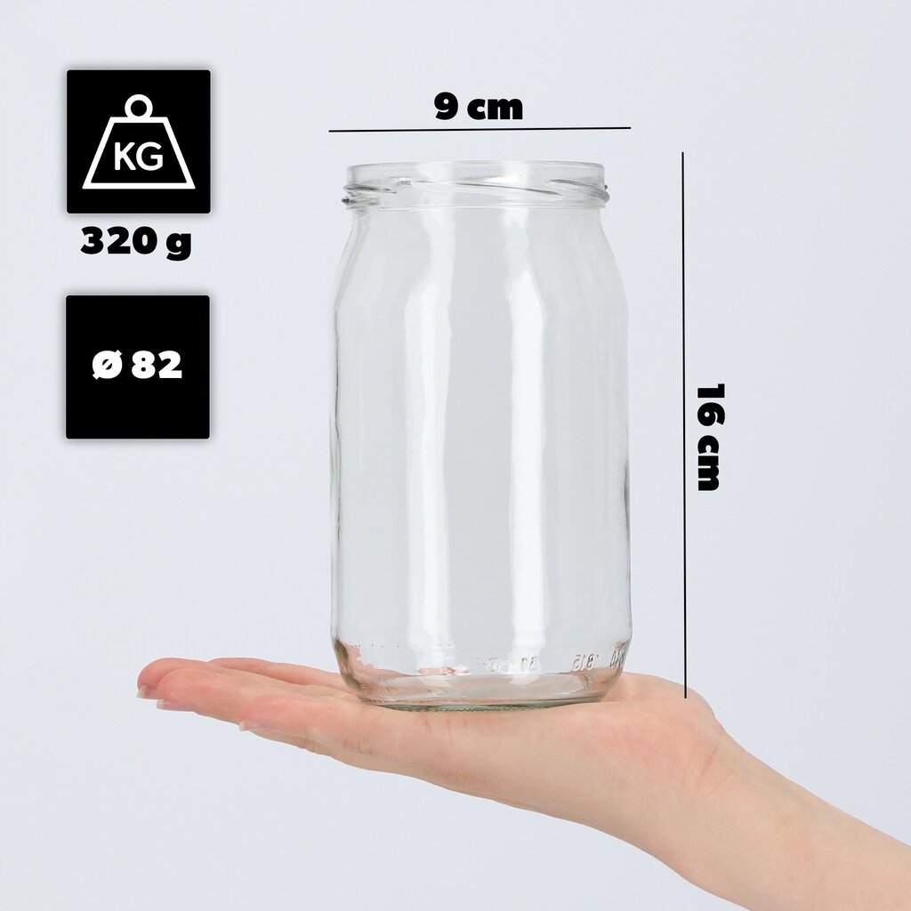 Lasipurkit 48kpl 760 ml hinta ja tiedot | Säilöntä | hobbyhall.fi