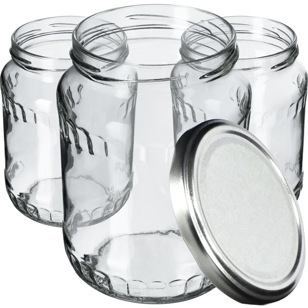 24x Jar Purkit 720 ml Lasi Mason Jar Kurkut Honey Weki hinta ja tiedot | Säilöntä | hobbyhall.fi