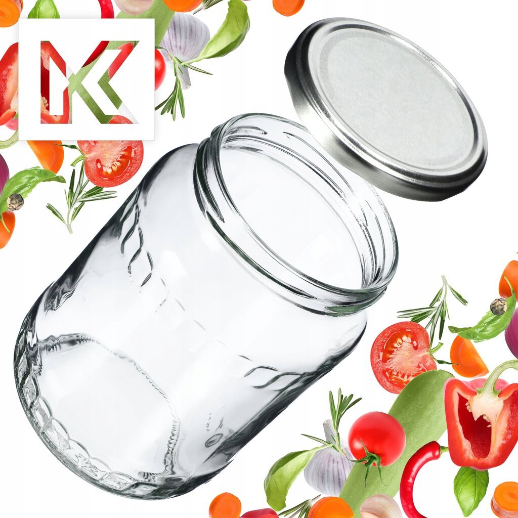 Lasipurkki 720 ml, Mason Jar, 24 kpl hinta ja tiedot | Säilöntä | hobbyhall.fi