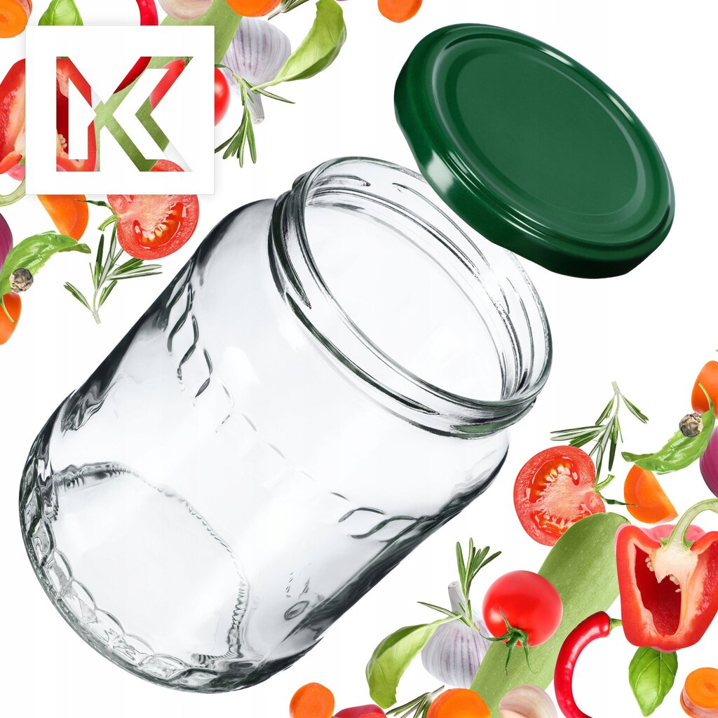 48x Jar Purkit 720 ml Lasi Mason Jar Kurkut Honey Weki hinta ja tiedot | Säilöntä | hobbyhall.fi