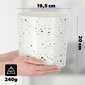 Terrazzo kukkaruukun kansi 19x20cm hinta ja tiedot | Kukkaruukut | hobbyhall.fi