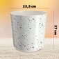 Terrazzo kukkaruukun kansi 25x27cm hinta ja tiedot | Kukkaruukut | hobbyhall.fi