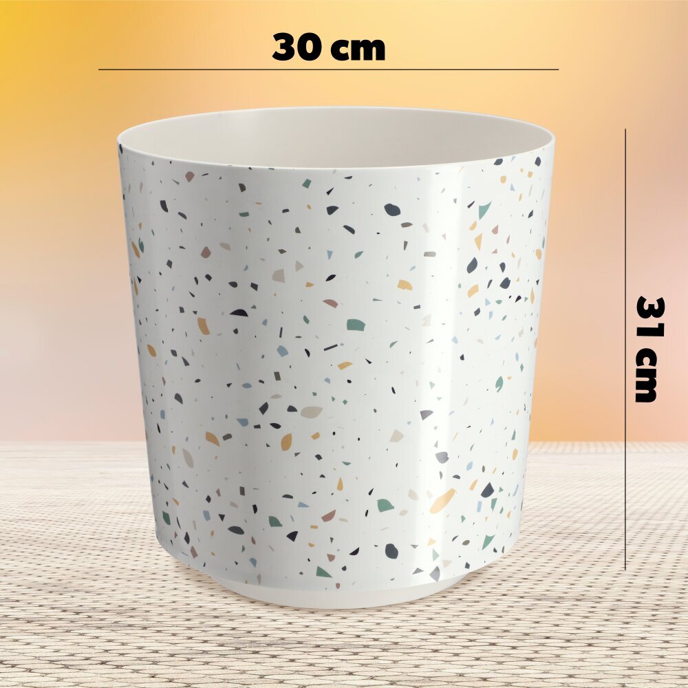 Terrazzo kukkaruukun kansi 30x31cm hinta ja tiedot | Kukkaruukut | hobbyhall.fi